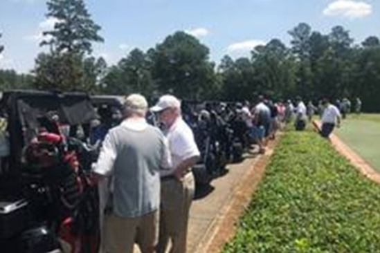 Golfers at United Way Charity Golf Classic