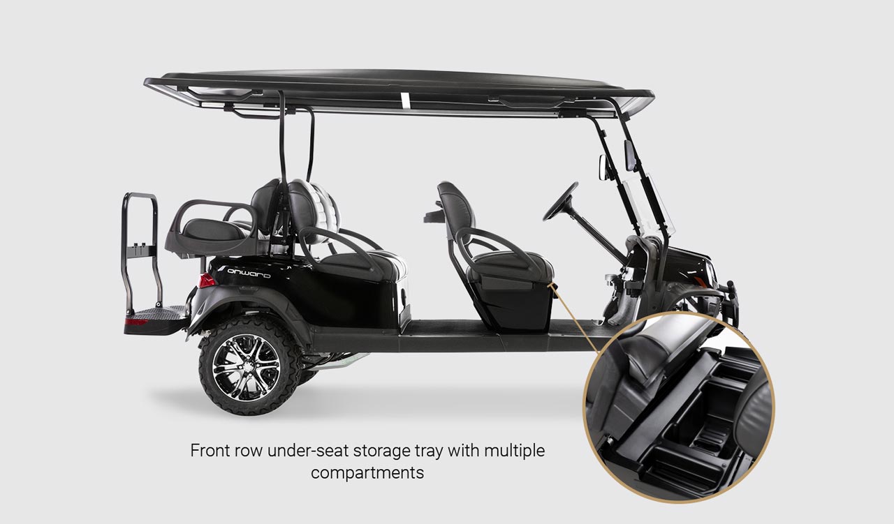 Onward 6 Passenger golf cart Detail Slider 5