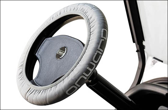 Silver Steering Wheel Cover