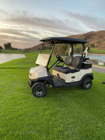 Tempo Lithium Ion golf cart at Oak Quarry