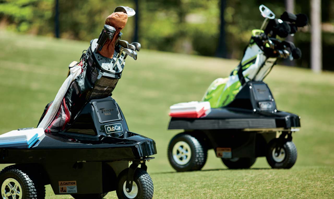 Tempo Walk autonomous golf caddie