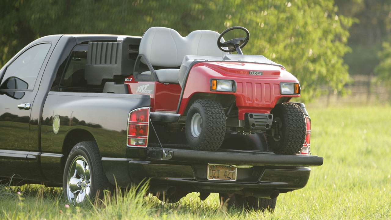 XRT 800 4x2 UTV fits in truck bed